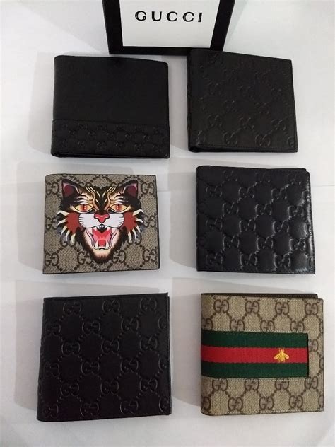 carteras hombre gucci|billetera gucci hombre original.